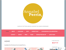 Tablet Screenshot of annabelperrin.com